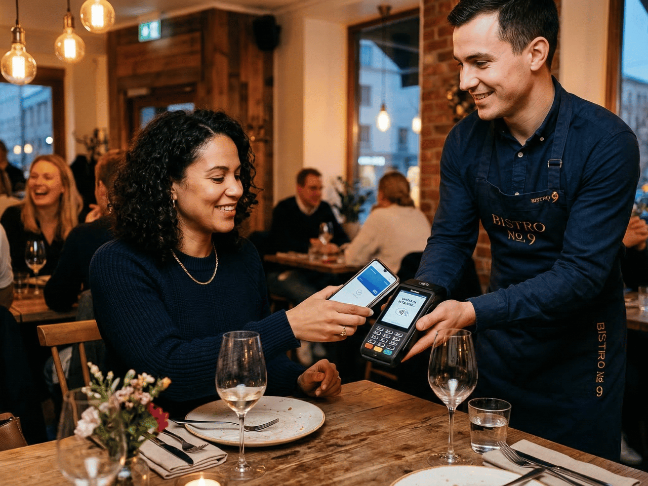 Two card terminals at the same POS